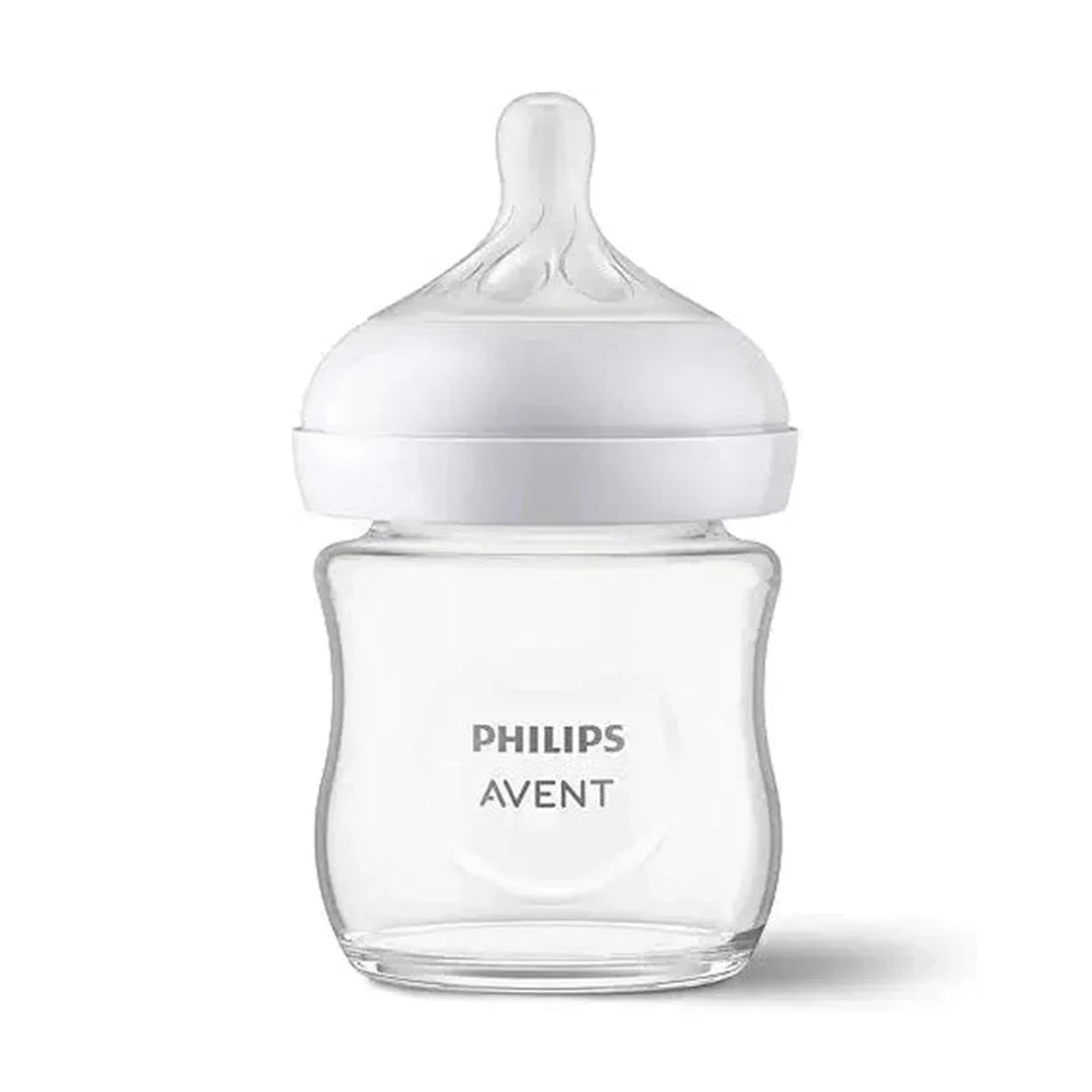 Philips Avent Glass Natural Response Baby Feeding Bottle 125Ml