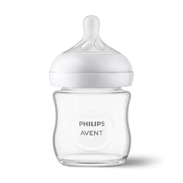 Philips Avent Glass Natural Response Baby Feeding Bottle 125Ml