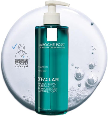 La Roche-Posay Effaclar Micropeeling Cleansing Gel with Salicylic Acid For Oily Skin