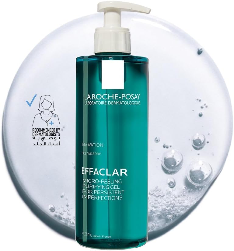 La Roche-Posay Effaclar Micropeeling Cleansing Gel with Salicylic Acid For Oily Skin