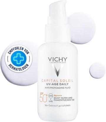 Vichy Capital Soleil UV-Age Sunblock SPF 50+ with Niacinamide 40ml | Best Vichy Sunblock Price in Pakistan