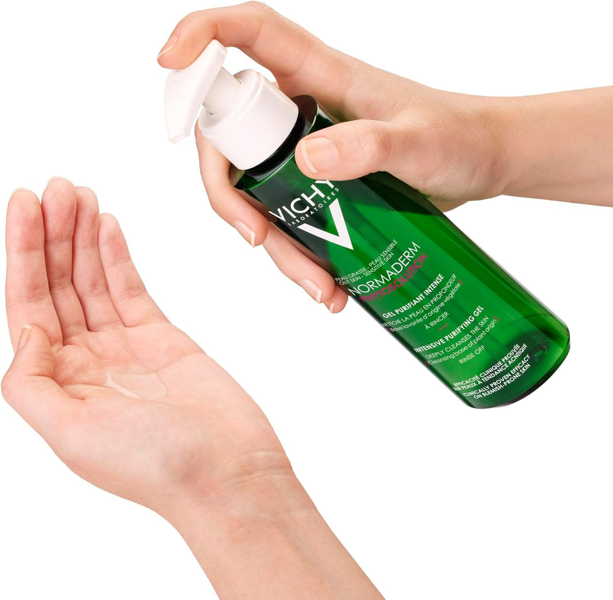 VICHY Normaderm Acne Face Wash – Salicylic Cleanser for Oily Skin