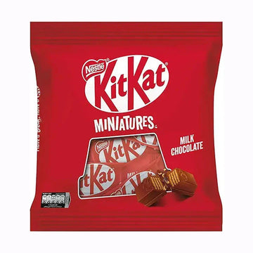 KitKat Nestle Miniatures Crispy Wafer Finger Covered With Milk Chocolate 110g