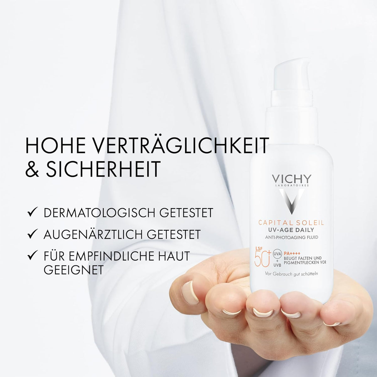 Vichy Capital Soleil UV-Age Sunblock SPF 50+ with Niacinamide 40ml | Best Vichy Sunblock Price in Pakistan
