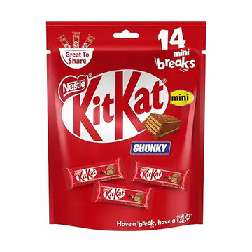 Nestle KitKat Chunky Mini Milk Chocolate Bag, 250g