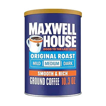 Maxwell House Original Roast Ground Coffee, 10.3 oz Canister