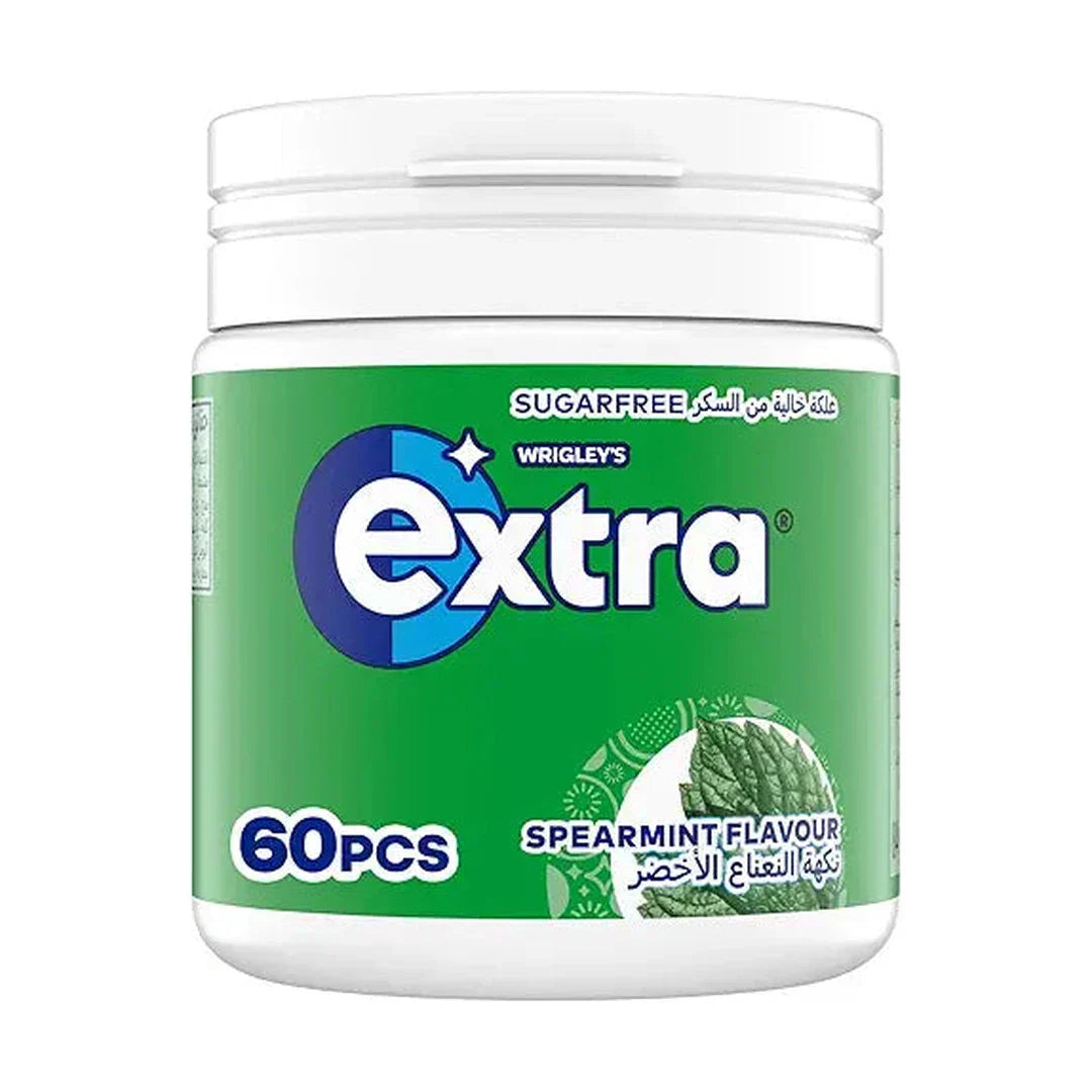Extra Fresh Gum Green Mint Flavor, Sugar Free, 30 Count, Enjoy Refreshing Wherever You Are, Get Ready For Every Opportunity