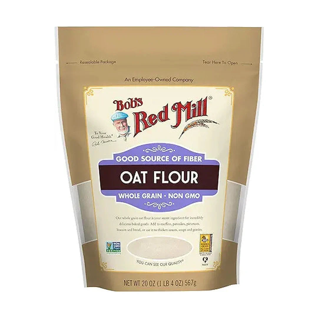 Bob's Red Mill Whole Grain Oat Flour, 1.25 Pound, 20 Ounce (Pack of 1)