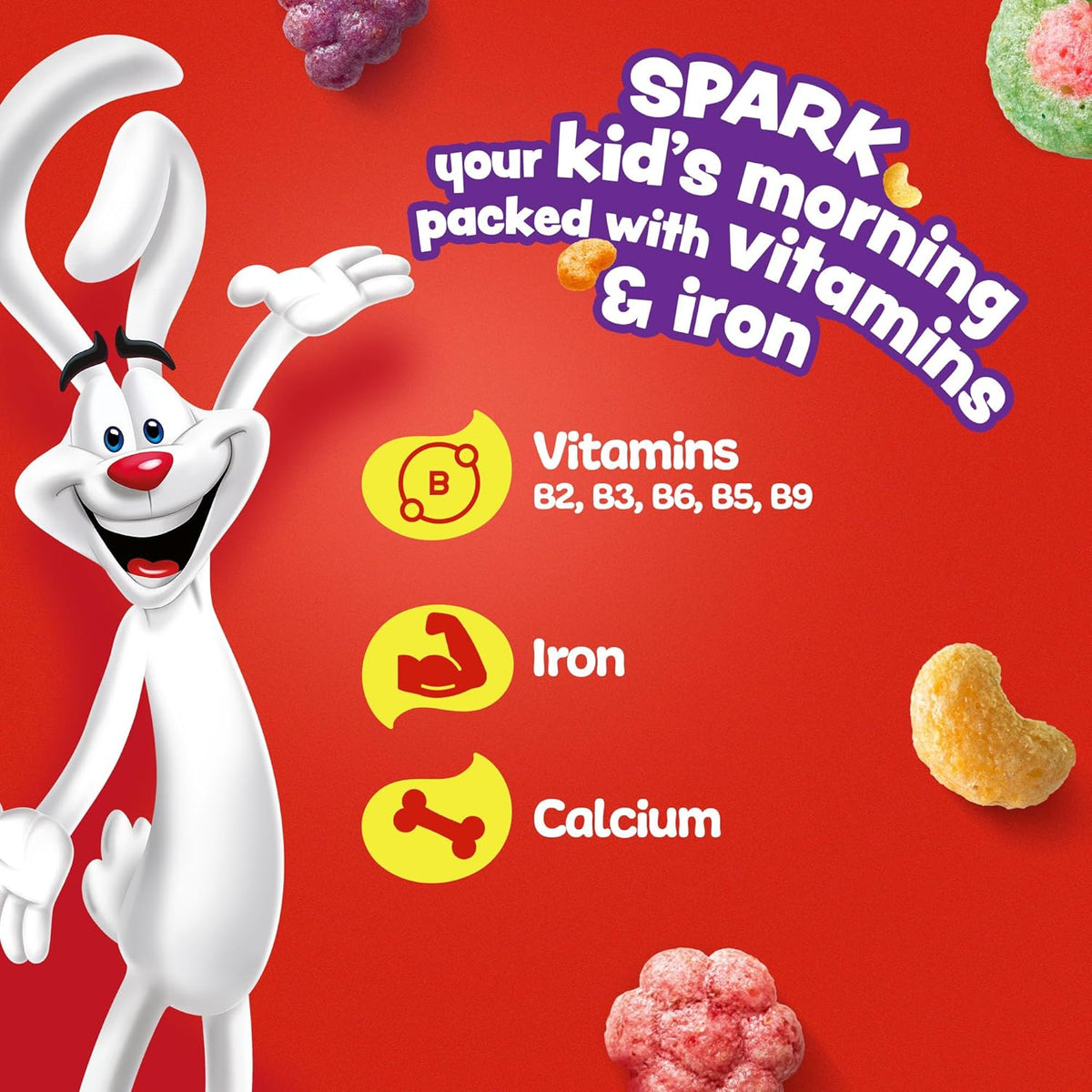 Nestlé Trix, 6 Fruity Shaped Breakfast Cereal Pack, 330g